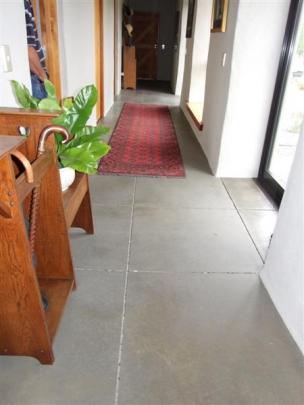 Concrete floors look stylish and keep the heat in, during winter, releasing the heat through the...