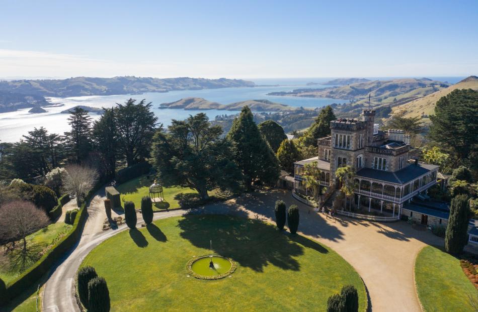 Larnach Castle overlooking Dunedin’s stunning harbour