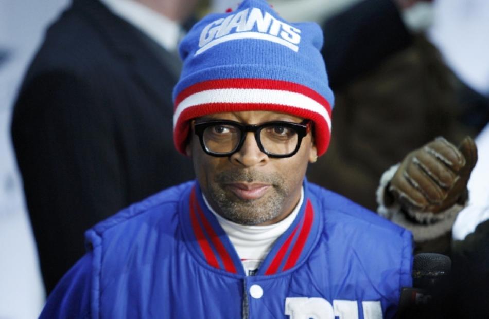 Film maker Spike Lee attends the re-opening of the 40/40 Club in New York. REUTERS/Eduardo Munoz