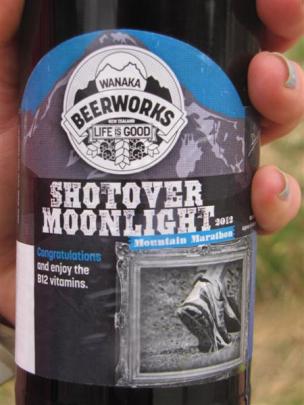 A commemorative beer from Wanaka Beerworks was given to every competitor. Photos by Tracey Roxburgh.