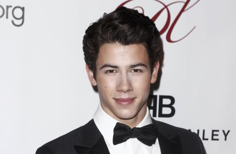 Singer Nick Jonas arrives for the 28th Annual Drama League Musical Celebration of Broadway in New...