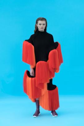 One of the pieces from Stina Randestad’s Hybrids collection, which earned her the iD...