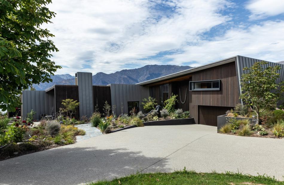 Lake View house at Lake Hawea was designed by Parsonson Architects for art-loving clients. PHOTO:...