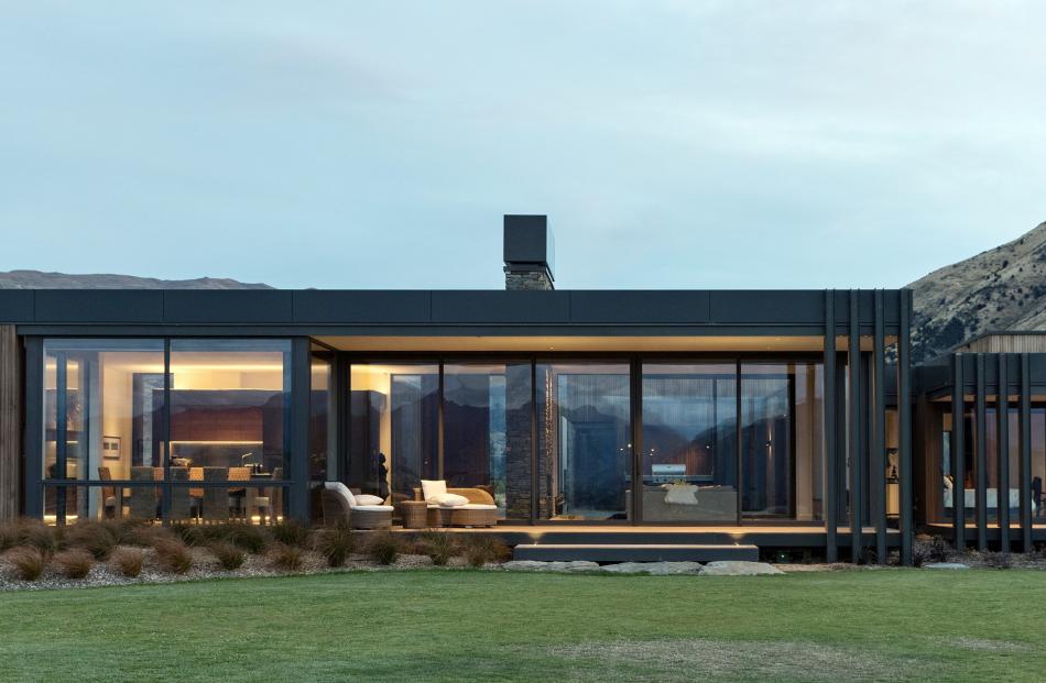 This Wanaka house by Three Sixty Architecture was among 23 projects to receive Southern...