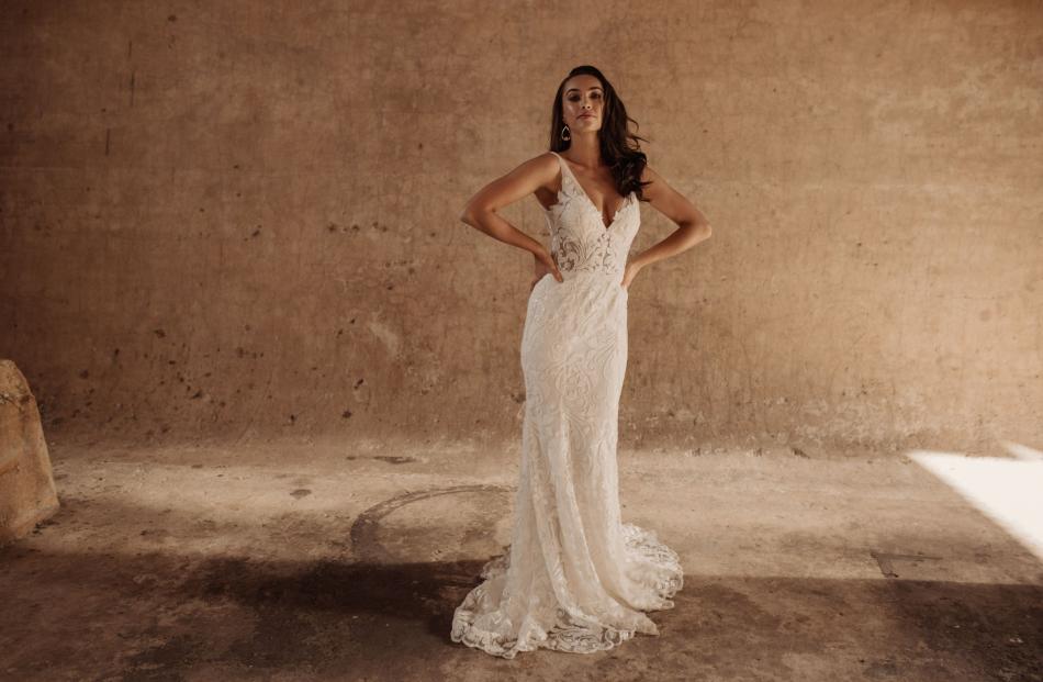 Hera Couture Bosset wedding dress from Novia Brides.