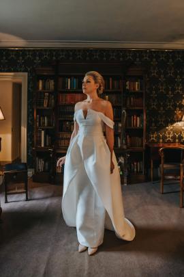 Wedding dress from Margaret Wray in Clyde.
