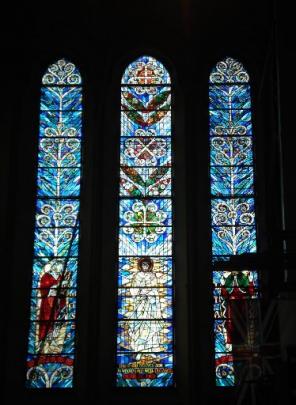 The Scott Memorial Windows in Christchurch square's earthquake-damaged cathedral were made by the...