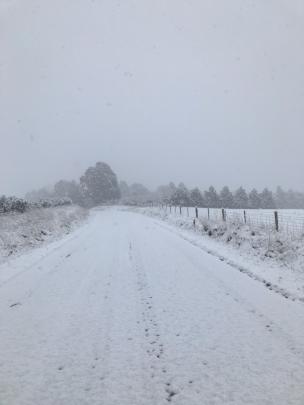 Moa Flat Road in Roxburgh. Photo: Central Otago District Council 
 

