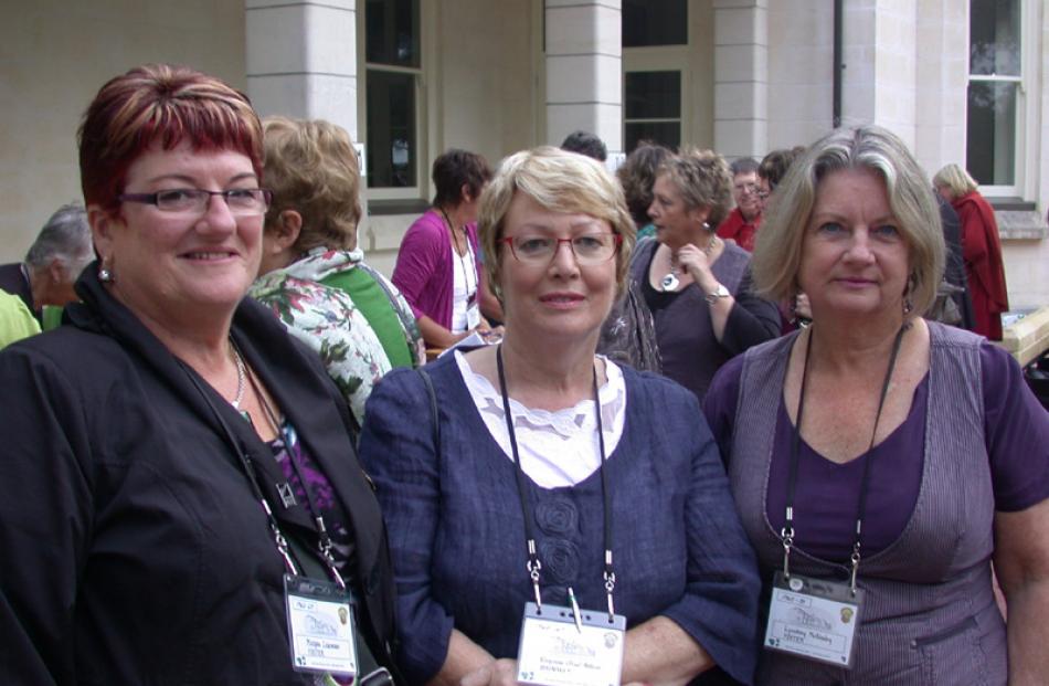 Megan Colemen (nee Foster), of Motueka, Prue Atkin (nee Brinsley), of Wellington, and Lyndsey...