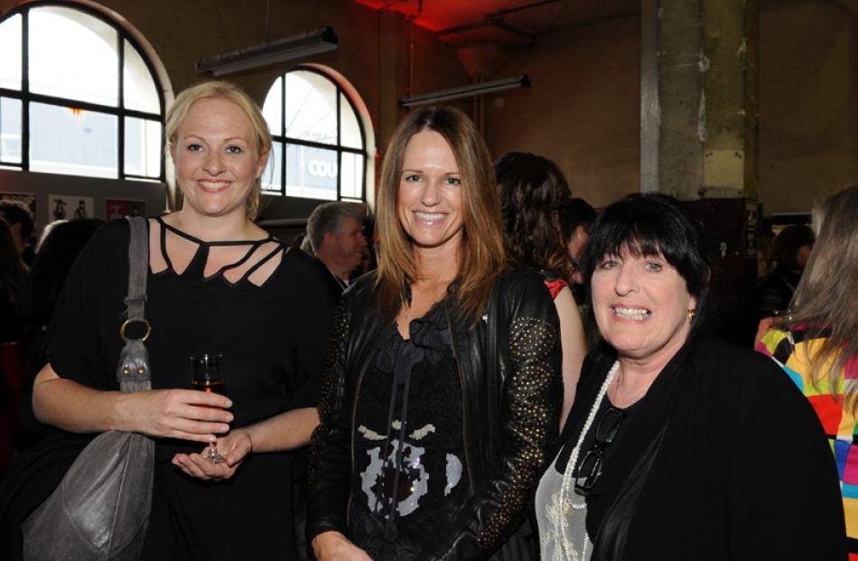 (From left) Yvette Billot of Arthur Barnetts, Donna Brooke of Trelise Cooper and Diann Waugh of...