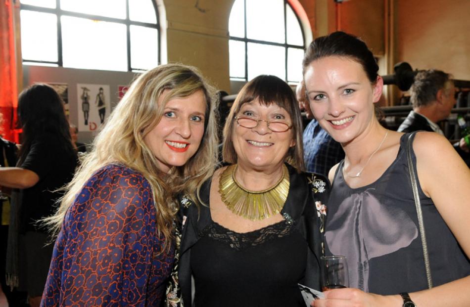 (From left) Tanya Carlson, Hilary Alexander and Victoria Muir
