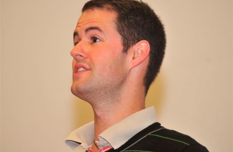 Former Dunedin tenor Stephen Chambers.