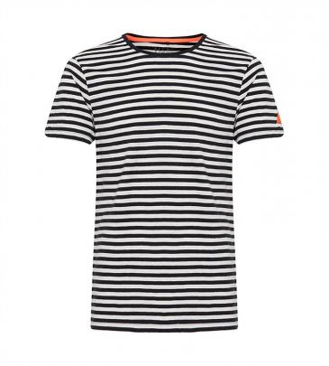 Blend Striped Tee, $59.95. H&J Smith at the Meridian Mall.