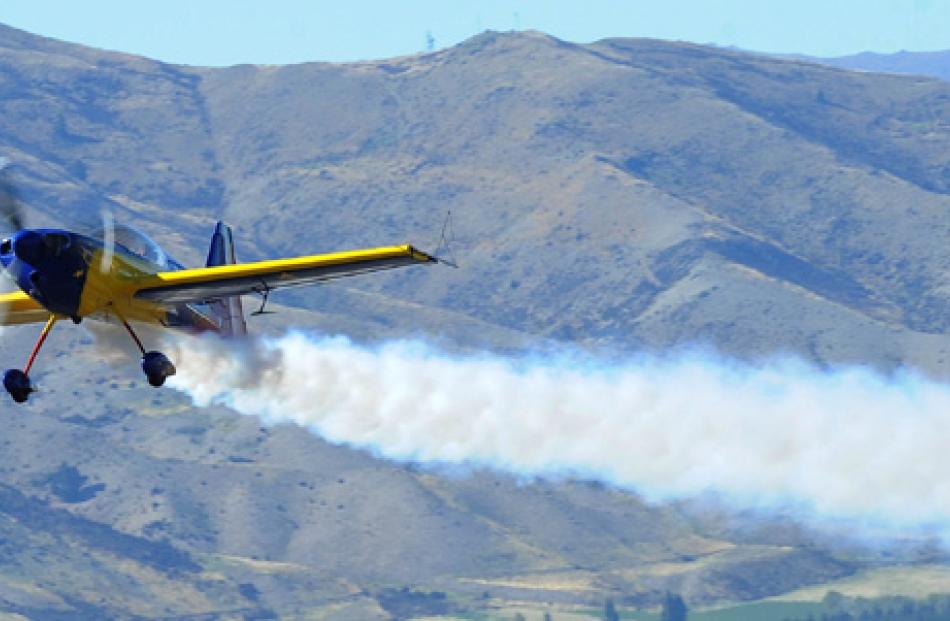 The MX2 in action during the Warbirds Over Wanaka 2012 Friday session.