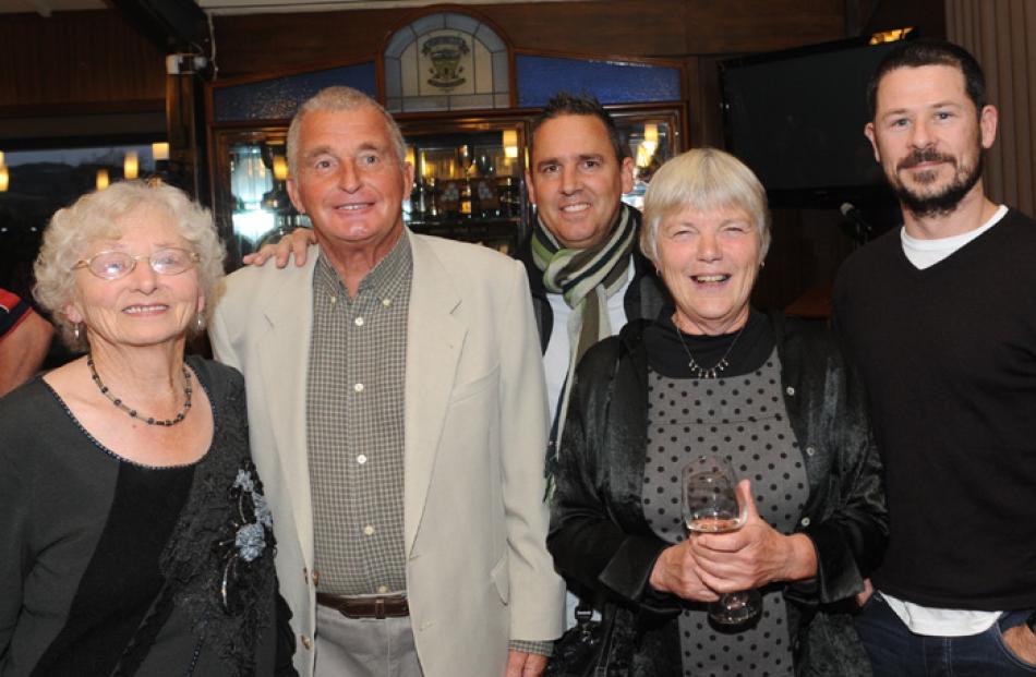 Bet Donaldson, Steve Warburton, Gwyn Prattley, Tash Hurst and Robert Hutton.