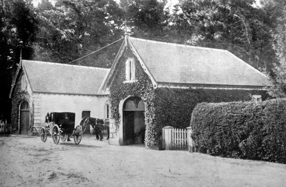 The Elderslie coach house is now the home of Bev and Peter Rodwell. Photo by Otago Witness.