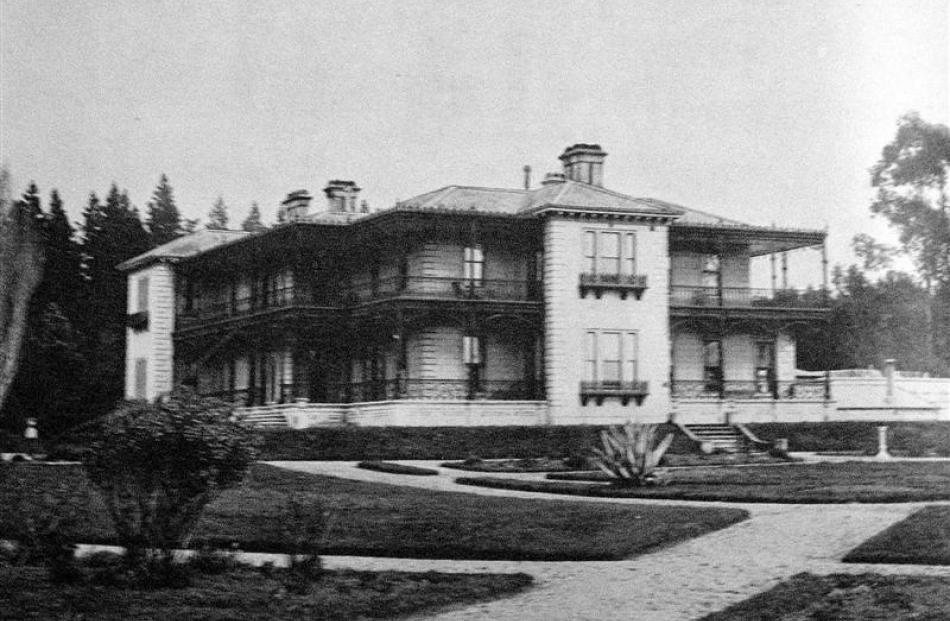Elderslie in October 1902. Photo by Otago Witness.