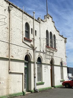The early entrance to the Mosgiel Woollen Company is now the office of the industrial side of...