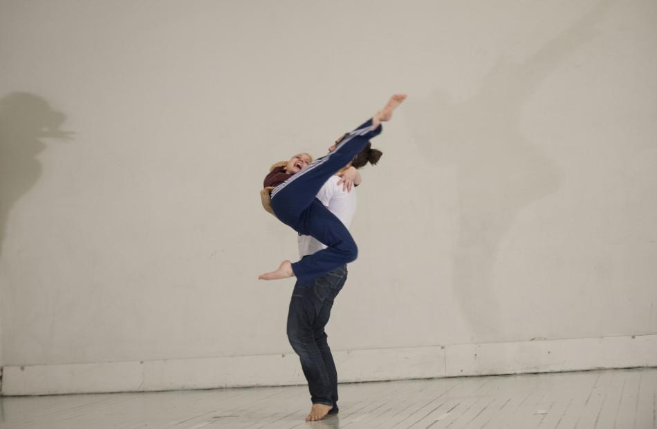 Matthew and Benedikte Onarheim-Smith working on the trial piece back in Norway. ...