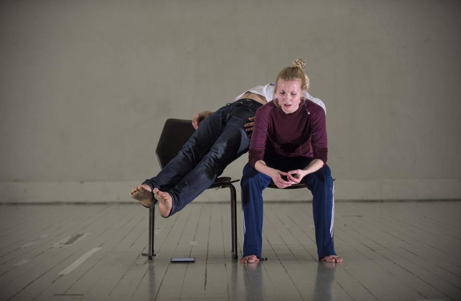 Matthew and Benedikte Onarheim-Smith working on the trial piece back in Norway. ...