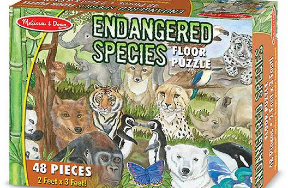 Melissa and Doug Floor Puzzle Endangered Species