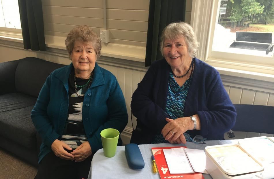  Judith Earl-Williams (left) and Frances Smith have been volunteering for more than 50 years as...