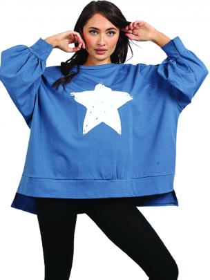 Italian made Star Sweat Shirt, $119, Luma