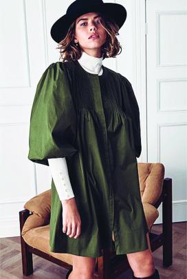 Pintuck Trapeze Dress, $179.90, Witchery at Meridian Mall.