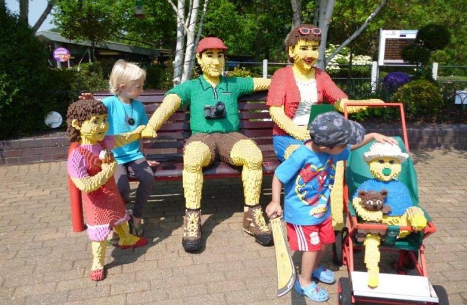 Lego people at Legoland.