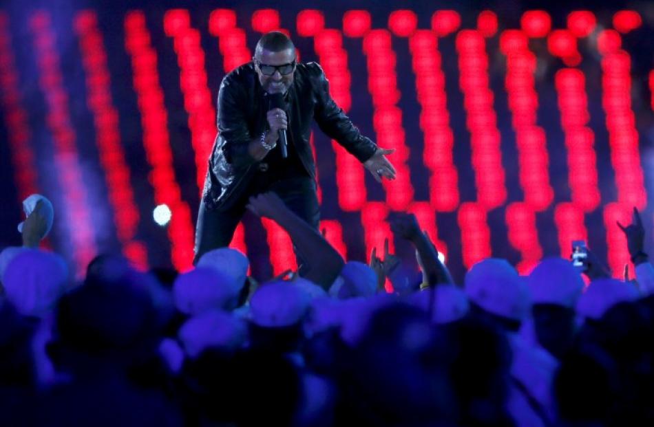 George Michael was a crowd favourite. REUTERS/Stefan Wermuth