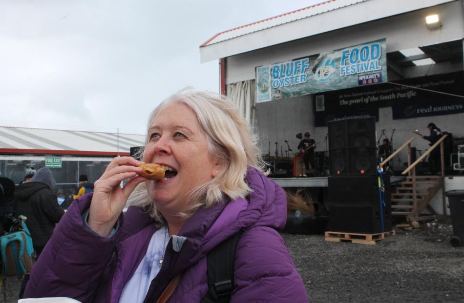 Rebecca Hansen celebrated her 50th birthday with a day-trip to Southland and plenty of oysters.

