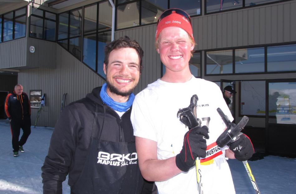 Luca Bormolini and Jonah Belk, both of Wanaka.