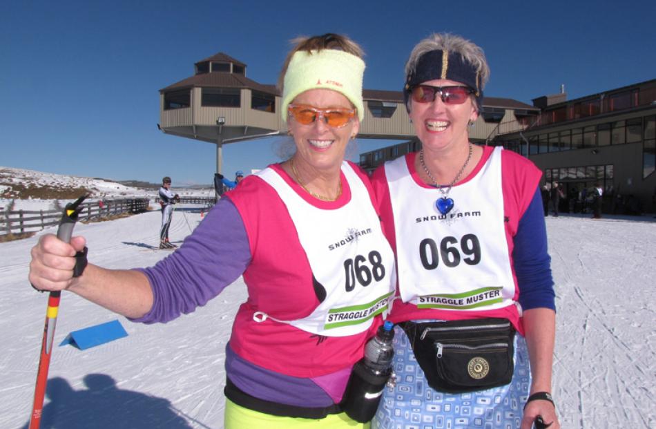Team 'Ab Flab' Maree Hopley and Meridee Beanje, both of Wanaka.