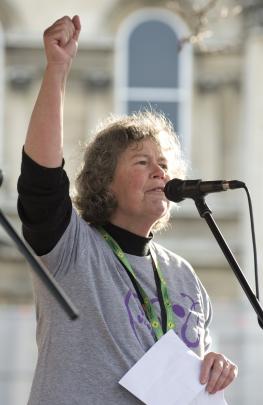 Anne Daniels, NZNO delegate for Emergency Department nurses. 