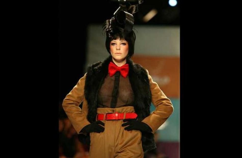 World collection at the Air New Zealand Fashion Week on Tuesday the 16th of September, 2008....