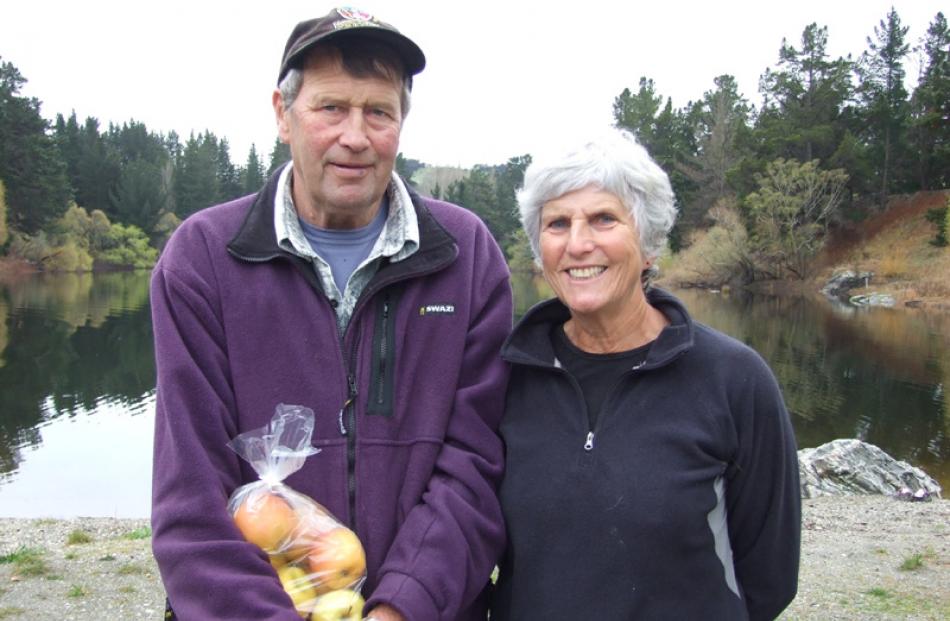 Dick and Ann Hill, of Roxburgh East.