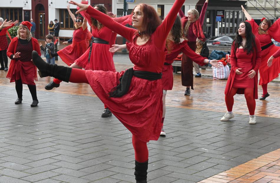 About 50 people danced enthusiastically in a Kate Bush-inspired flash mob at The Most Wuthering...