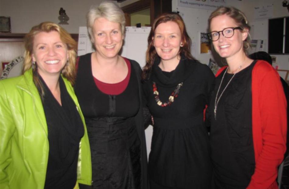 Maria Frewen, Ilona Weekley, Shannon Burrell and Jacqui Giller, of the Queenstown Lakes Family...