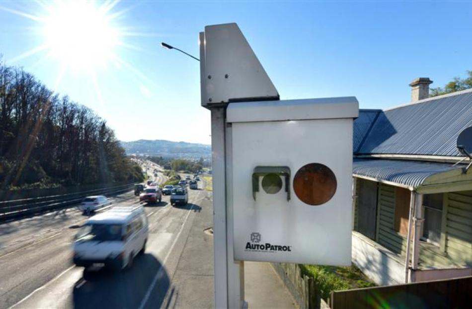This Caversham Valley Rd speed camera caught the most speeding motorists in the South Island...