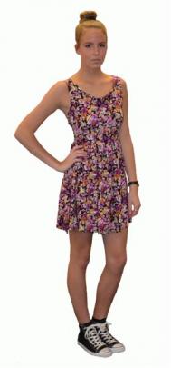 Allabouteve 'Sweet Talker' skater dress ($89.99).