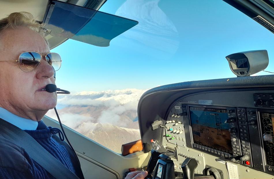 Air Milford chief executive Hank Sproull has flown the route between Queenstown and Milford Sound...