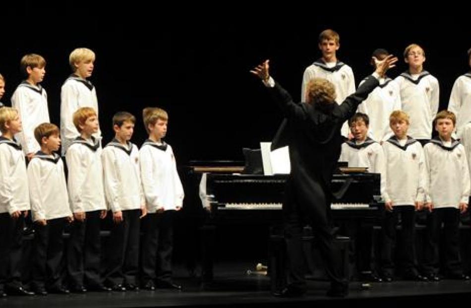The Vienna Boys Choir. Photo by Craig Baxter.