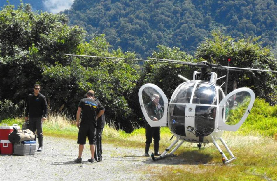 The helicopter flight was one of the highlights of  this journalist's trip on the West Coast's...