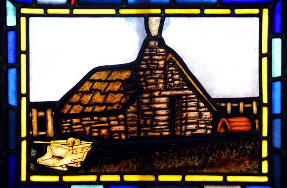 This real miner's cottage is clad in Central Otago schist and has a bark roof. The smoking...