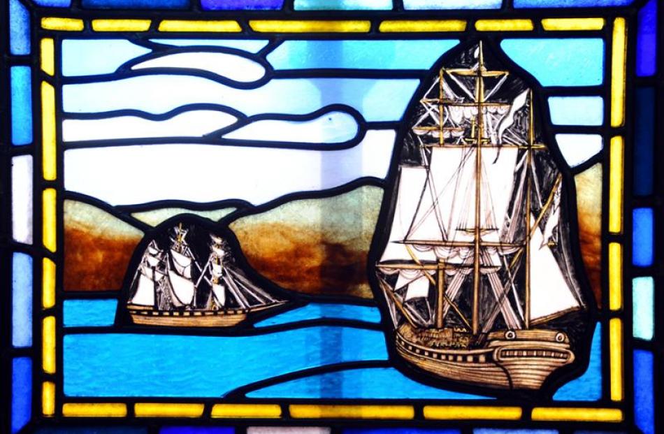 References to Dunedin's history include the John Wickliffe and Philip Laing ships sailing into...