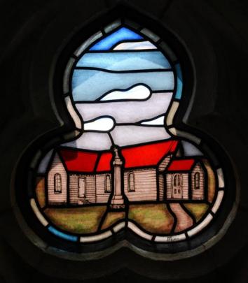 The Hui Te Rangiora (All Souls) church at Puketeraki, now Karitane.