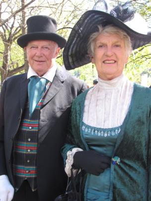 Eric and June Simpson, of Arrowtown.