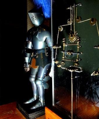 One of da Vinci's least-known designs, the robot could open and close.