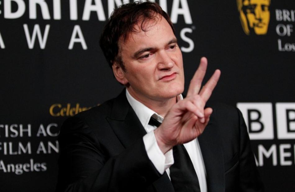 Director Quentin Tarantino poses at the 2012 Britannia Awards hosted by BAFTA (British Academy of...