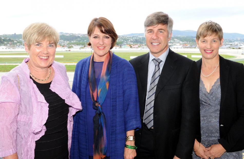 Sue Mackinlay, Gaynor Corkery and Ron and Ainsley Lewis all of Dunedin.